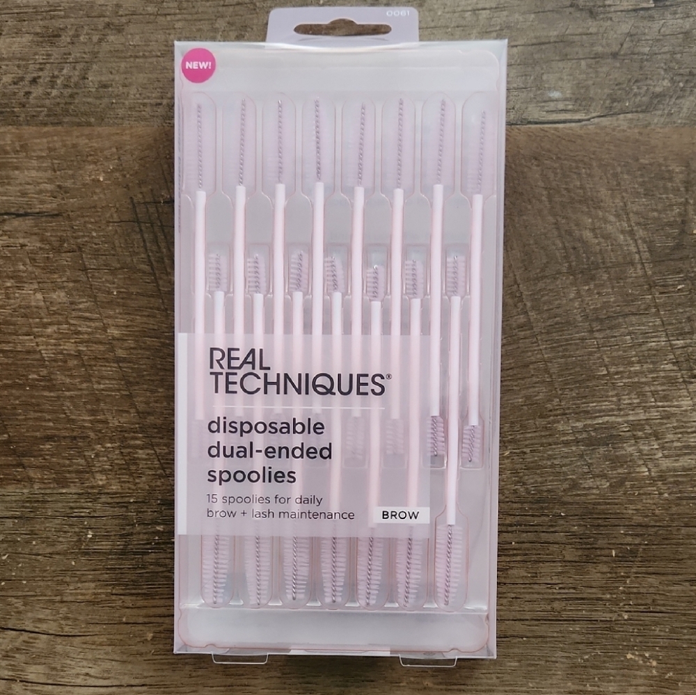 Real Techniques Pink Dual-Ended Spoolies